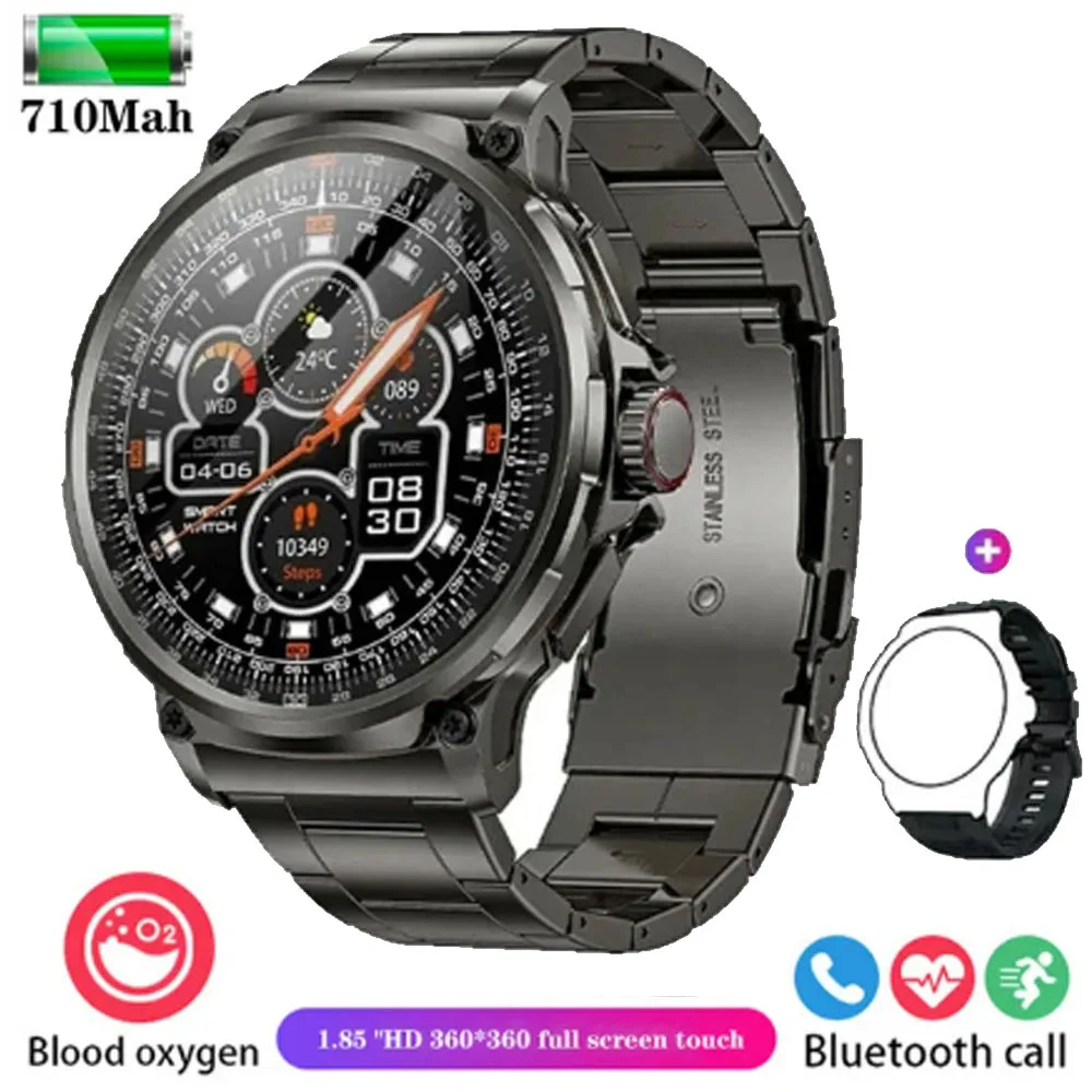 

For SOYES XS11 Motorola Edge (2022) 2024 New Bluetooth Call Smart Watch Men Waterproof Sport Fitness Tracker Weather Display Man