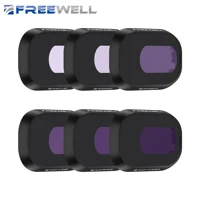 Freewell All Day-6Pack ND16, ND32, ND64, ND128, ND256, ND1000 Compatible with Mini 4 Pro, Neutral Color, GimbalSafe Technology 1