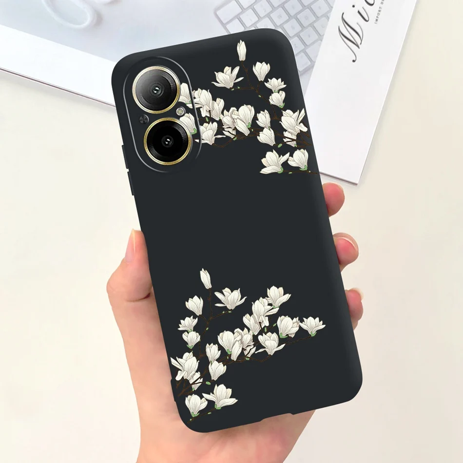 Fashion Moon Pattern Soft Silicone Protective Back Cover