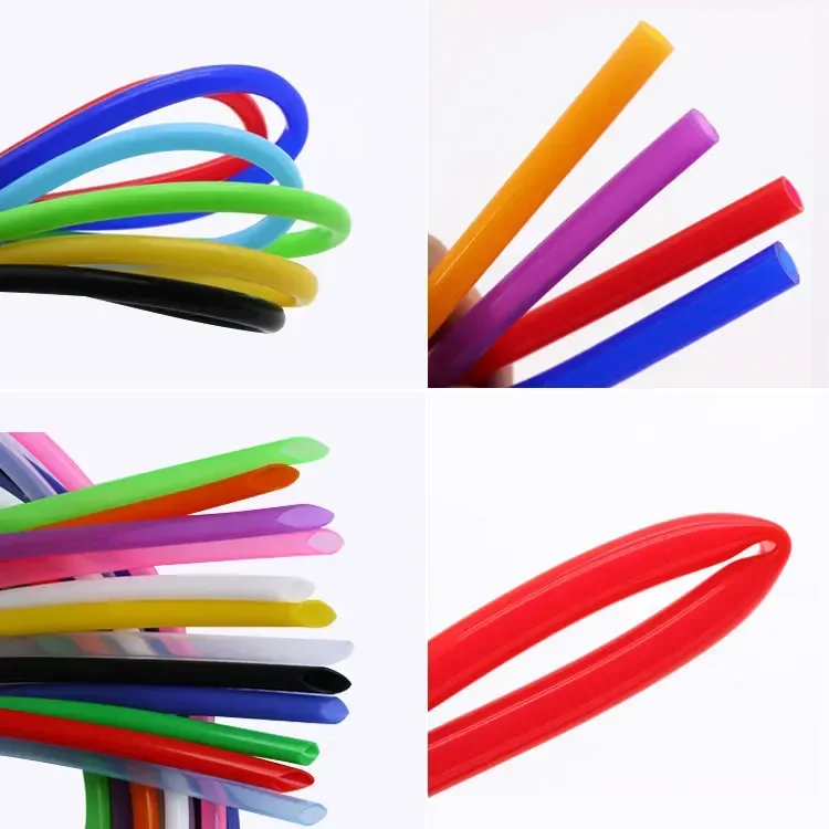 Silicone Tube 2/5M ID 1-8mm Flexible Rubber Hose Food Grade