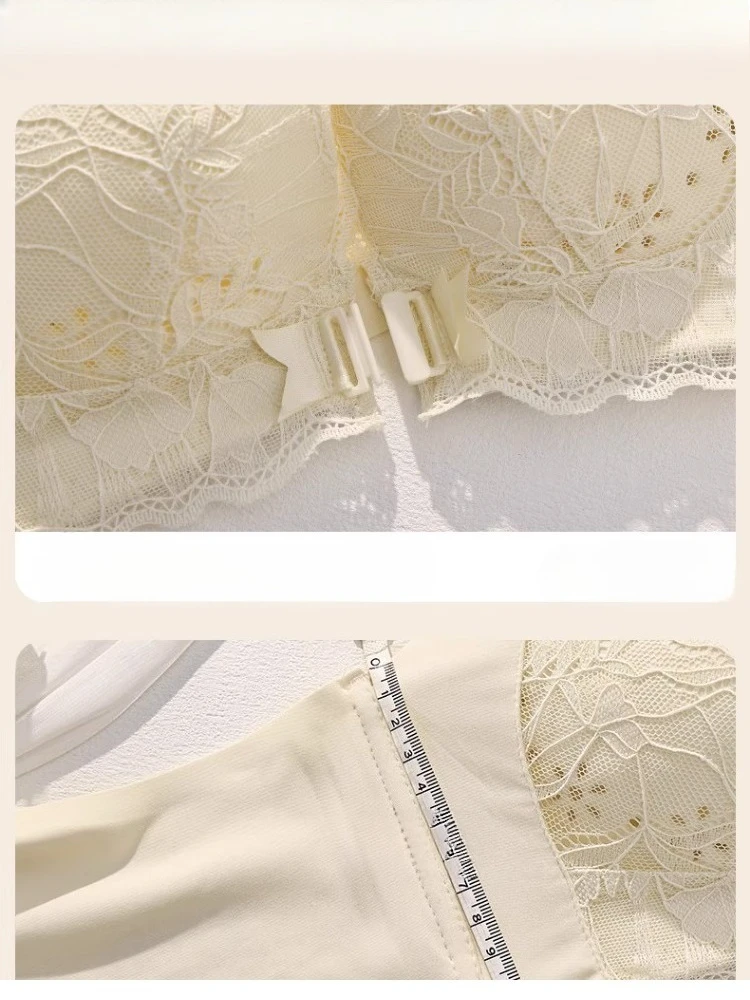 Minimizer Bra Plus Size Wire-free Front Closure Support For Women_voghion.com