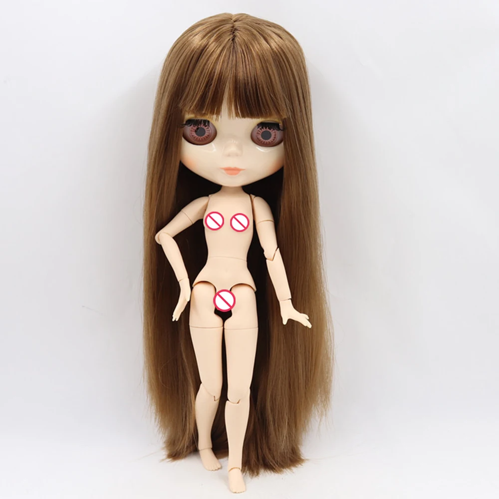 ICY DBS Blyth Doll Joint Body 30CM BJD Toy White Shiny Face and frosted Face with Extra Hands AB and Panel 1/6 DIY Fashion Doll 3
