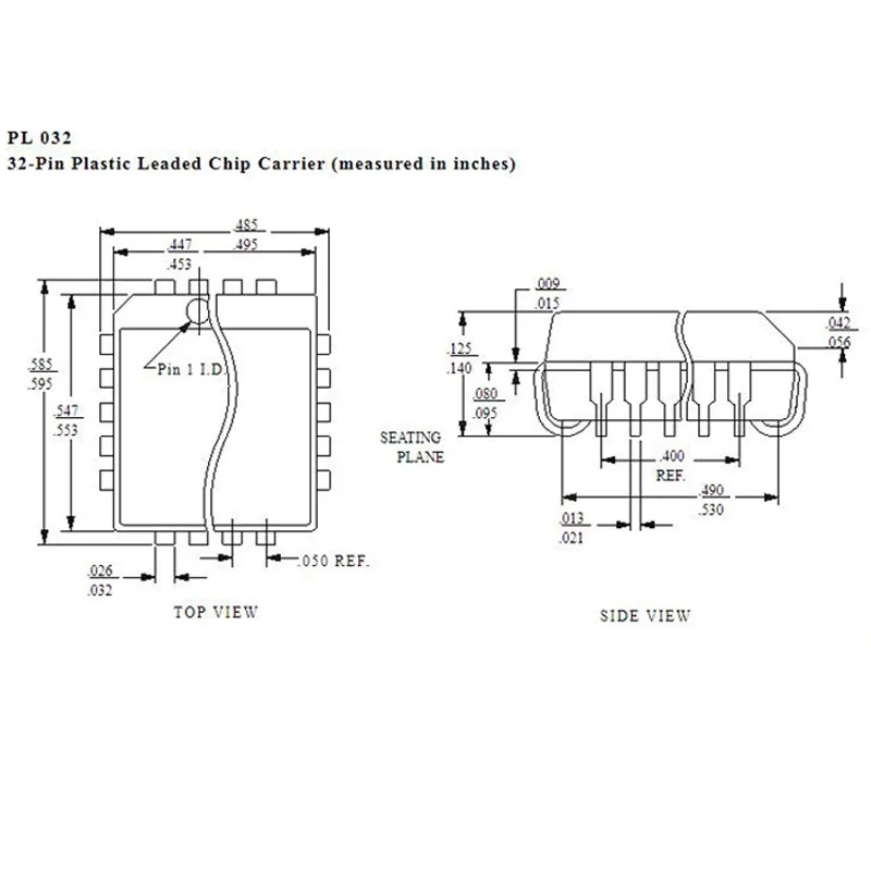 CNV-PLCC-EP1M32 WL-PL32-U1 α׷ , PLCC32 IC ׽Ʈ , PLCC32-DIP28