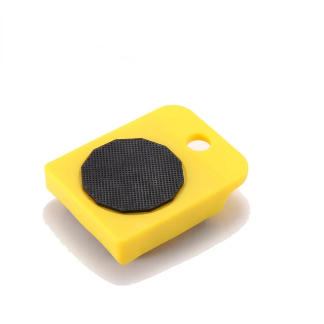 Professional Furniture Transport Lifter Tool Set Heavy Duty Stuffs Moving Hand Tools Set Furniture Mover Wheel Bar Roller Device Yellow 1pcs