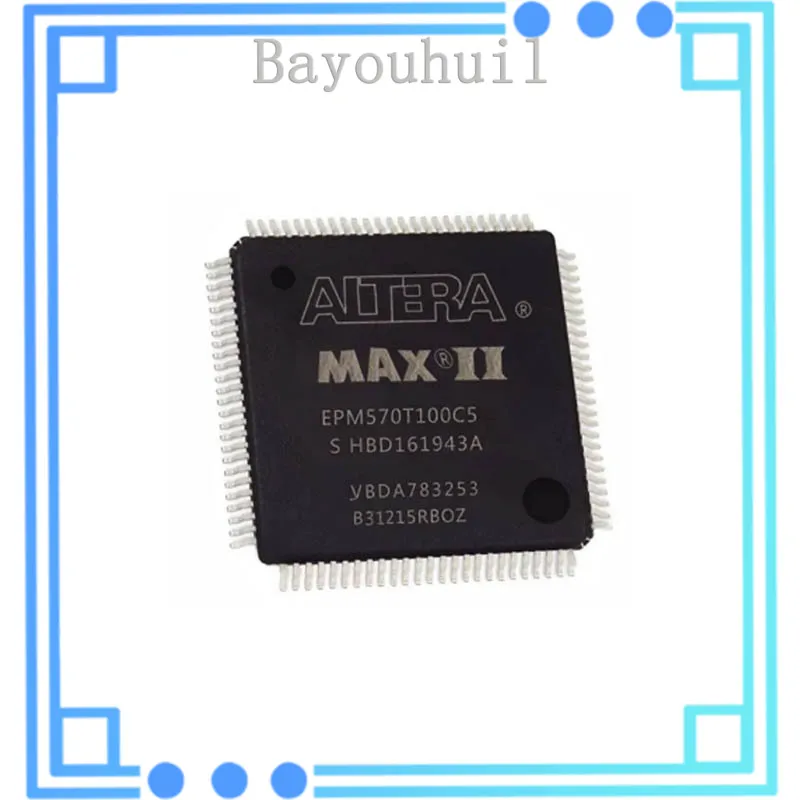 

5PCS EPM570T100C5 QFP-100 New and Original IC Chip Integrated Circuit