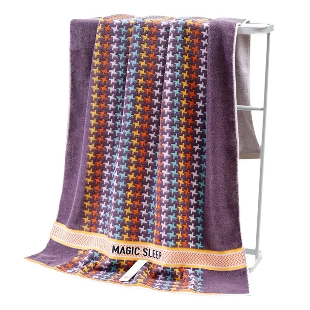 Xinjiang Cotton Pure Cotton Large Bath Towel Household Absorbent Cotton Soft Bath Wrap for Adults 6