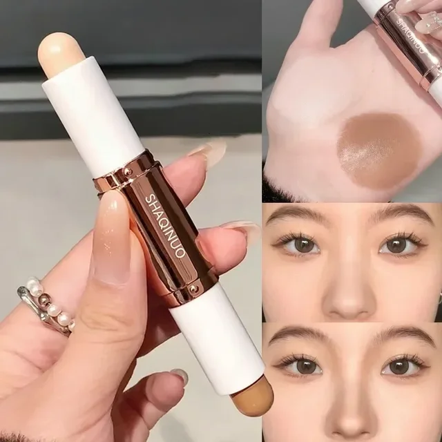 Highlighting&Bronzer Stick Face Brightening Shaping Concealer Pencil 3D Long Lasting Corrector Nose Shadow Contouring Cosmetics 1