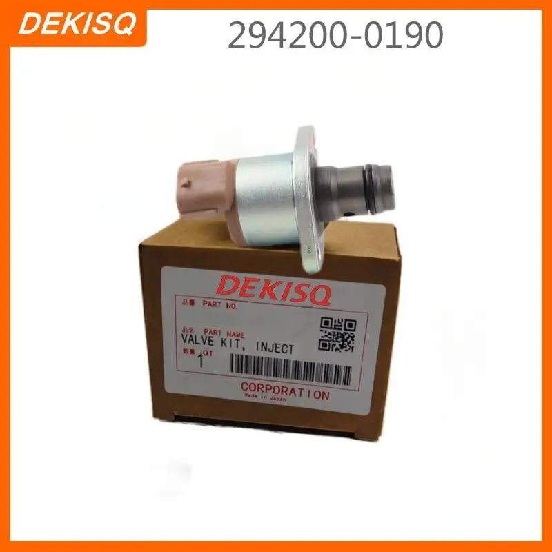 

294200-0190 Fuel pump regulator metering solenoid valve SCV valve suitable for Denso Nissan FORD HINO J08E Isuzu Mitsubishi