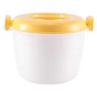 67NEW four à micro-ondes Portable cuiseur à riz cuiseur vapeur multifonctionnel 2800Ml isolation boîte à déjeuner ustensiles de cuisson à la vapeur pour micro-ondes 3
