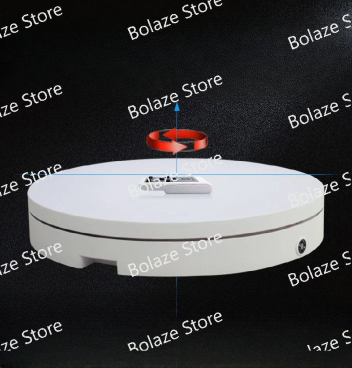 

Electric Rotary Table with Remote Control 60cm Load Maximum 150KG Electric Photography Rotary Display Stand