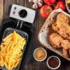 3L Deep Fryer Electric French Frie Frying Machine Oven Hot Pot Fried Chicken Grill Adjustable Thermostat Kitchen Cooking Sonifer 5