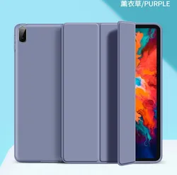Premium Smart Shell Stand Cover for Lenovo Tab P11 Series (Lavender)