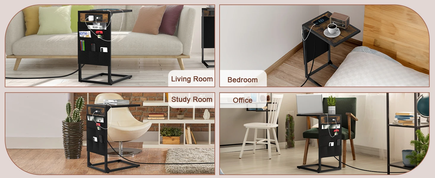 Side Table for Sofa