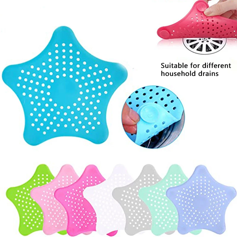 

1 Pcs Bath sink Drain Hair Catcher Bath Stopper Plug Sink Strainer Filter Shower sink strainer Anti-clogging Kitchen Accessories