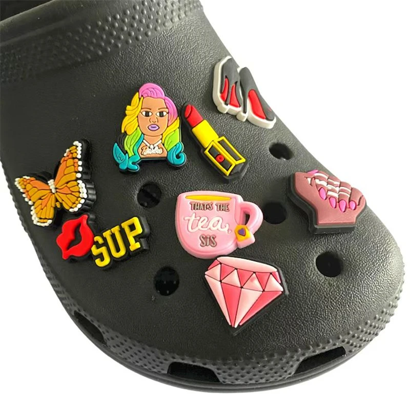 

Hot Sale Various Popular Girl Shoe Charms for Charms Accessories Decoration Kids Women Party Favors Gifts