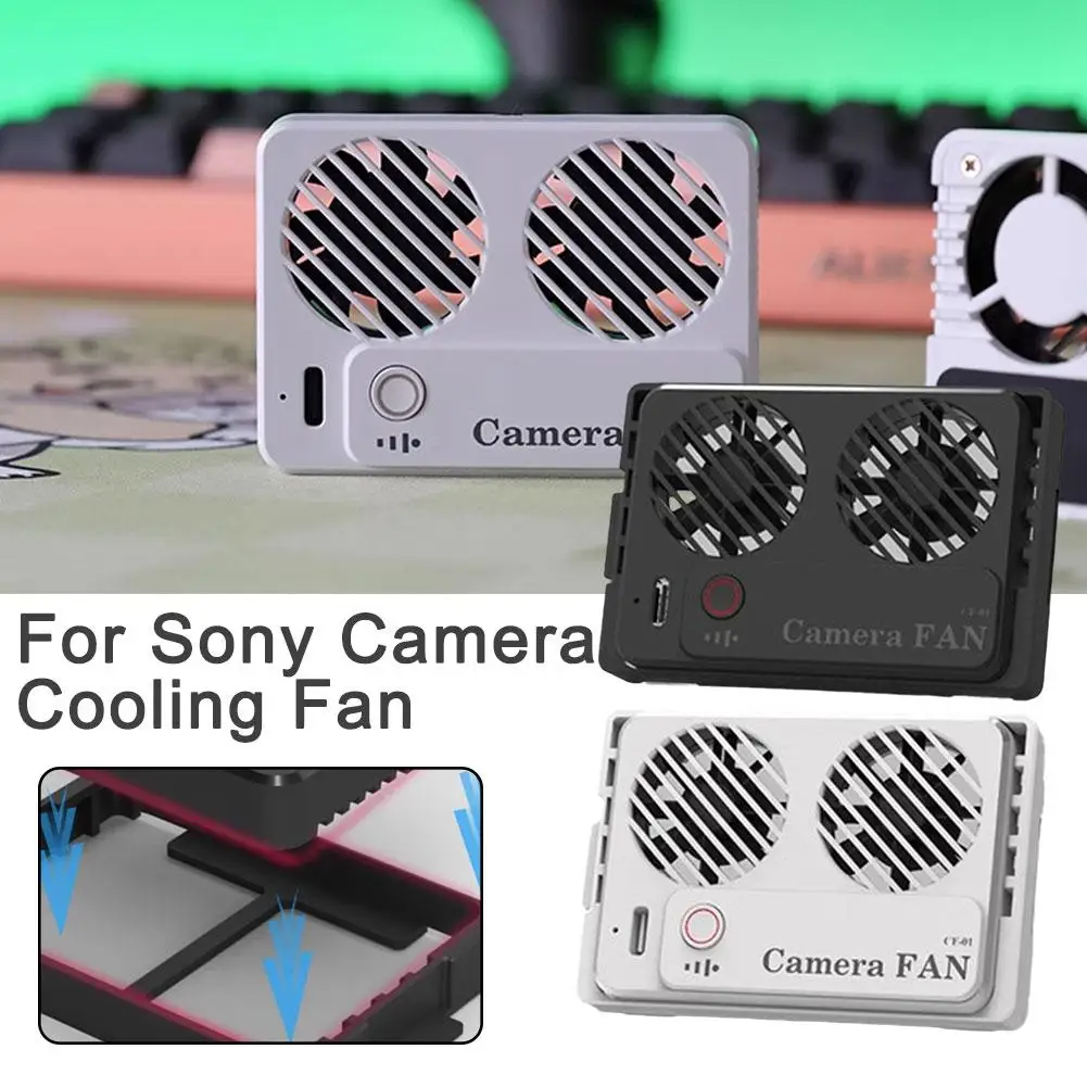 Per Ventola Di Raffreddamento Della Fotocamera Sony Ad Alta Velocità 11000/Min A Basso Rumore Per Sony Fujifilm Per A7C A7S3 Zv1 Zve10 Zve1 A7M4 A6700