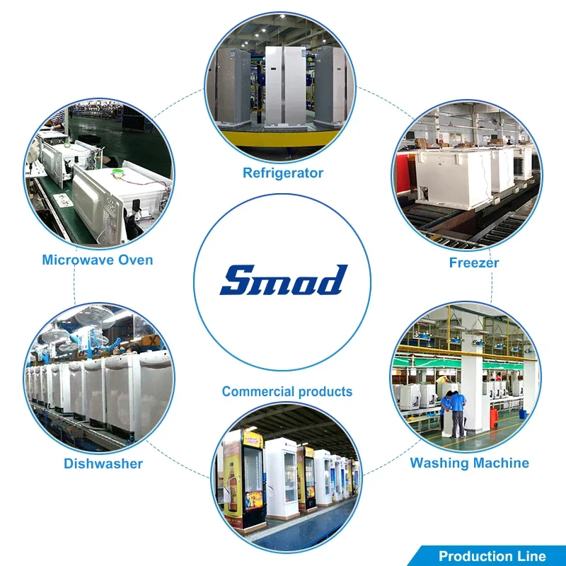 Smad 12kg Automatic Front Load Family Professional Cheapest Washing Machine For DWF-12A14LBMU(W) 5