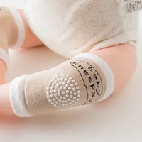 1 Pair Baby Knee Pads Kids Safety Crawling Elbow Cushion Pad Infant Toddlers Leg Warmer Knee Support Protector Summer Kneecap 1