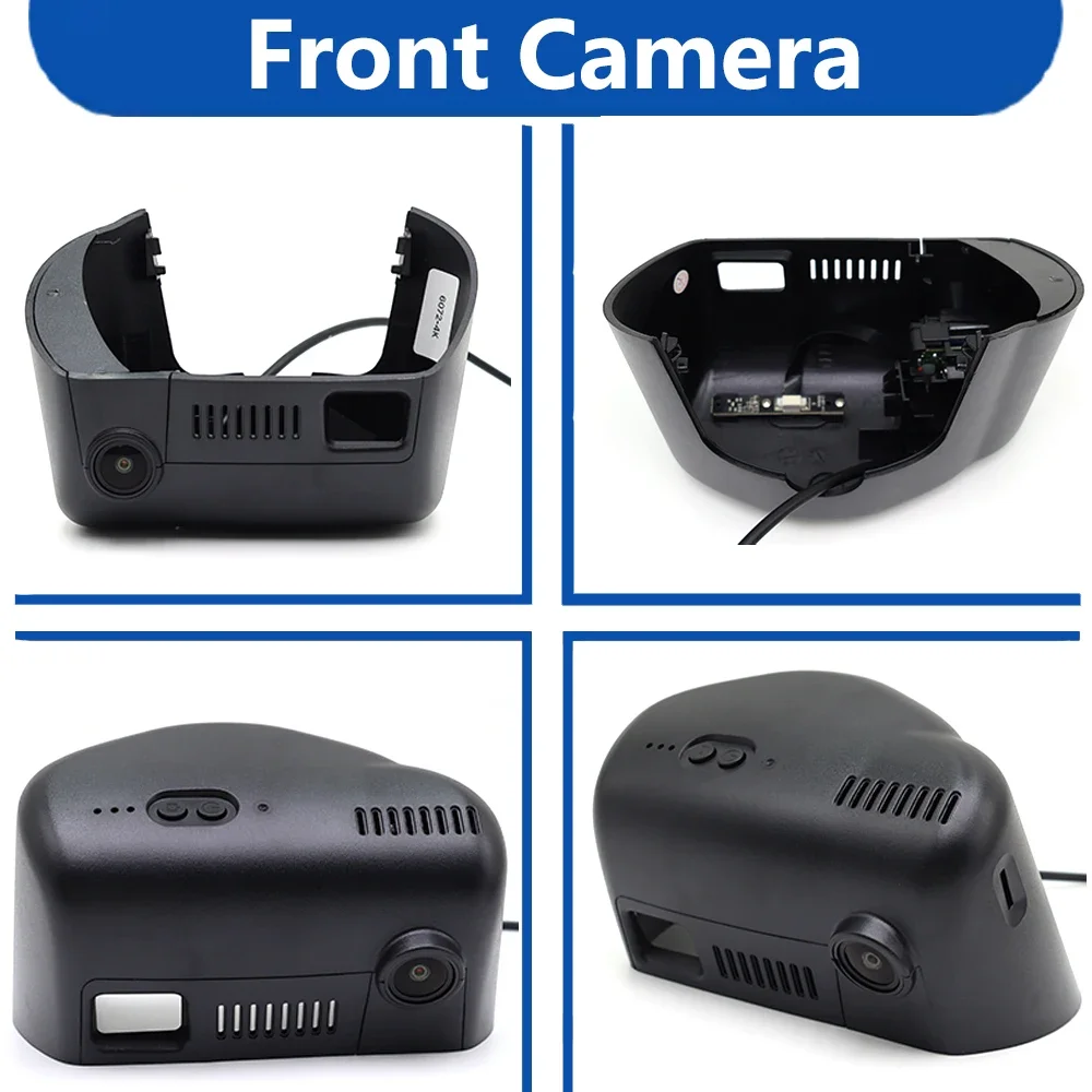 Autobora 차량용 DVR 대시 캠 카메라, 지프 그랜드 체로키 WK2 WK 2011 2022, 4K 와이파이 3840*2160, 24 시간 비디오 모니터