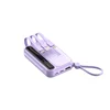 Mini 20000 MAh Large Capacity Mobile Power Bank with 4-wire Fast Charging Charger Portable External Battery for iPhone Xiaomi 4
