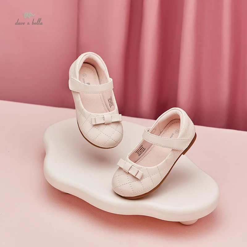 Dave Bella Kids Children Girls Shoes Plain Design Autumn Children Princess Shoe School Dance Princess Shoes DB3236029