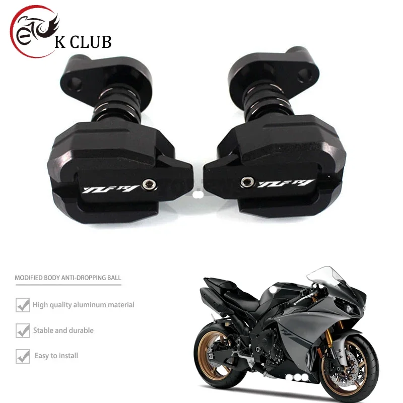 

For YAMAHA YZF-R1 YZFR1 YZF R1 2004-2008 2005 Motorcycle Falling Protection Frame Slider Fairing Guard Anti Crash Pad Protector