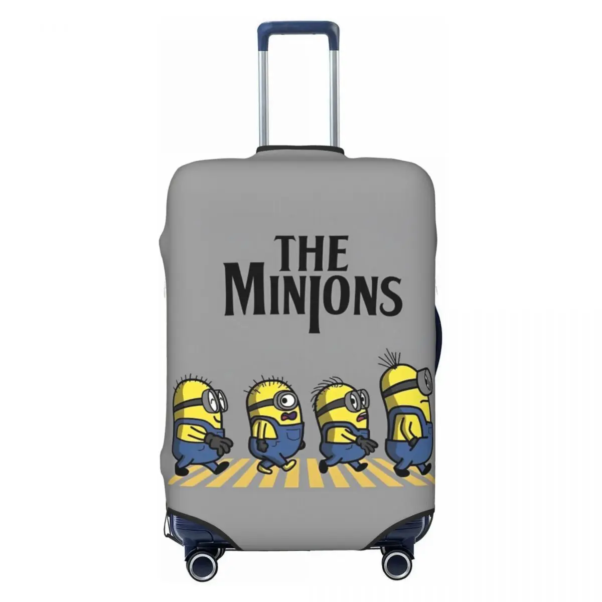 Minions The Rise Of Gru Walk Suitcase Cover Fun Cartoon Business Protection Luggage Accesories Vacation 2