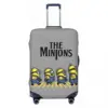 Minions The Rise Of Gru Walk Suitcase Cover Fun Cartoon Business Protection Luggage Accesories Vacation 2