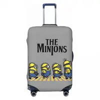 Minions The Rise Of Gru Walk Suitcase Cover Fun Cartoon Business Protection Luggage Accesories Vacation 2