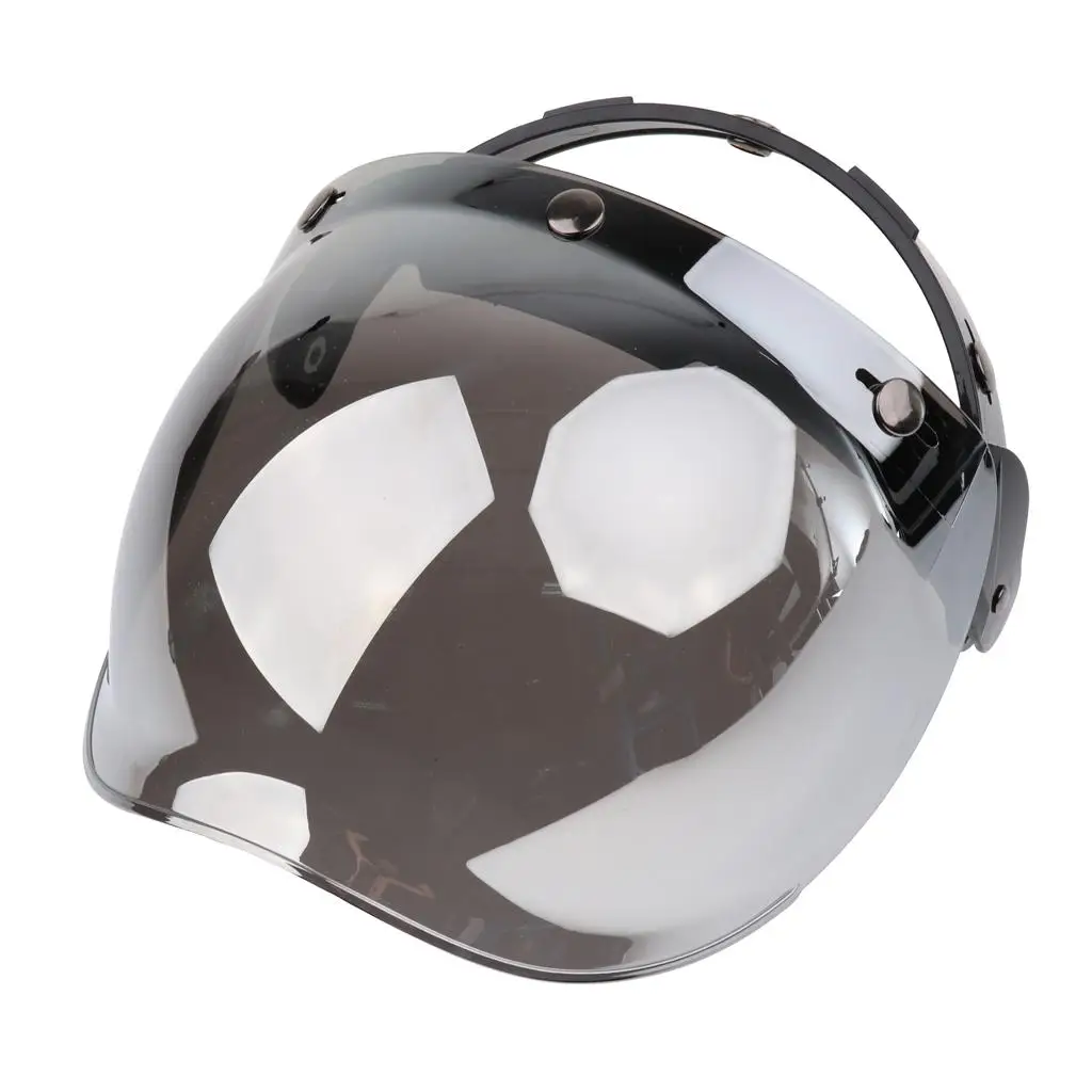 3-Snap Bubble Wind Visor for Biltwell Gringo & Helmet