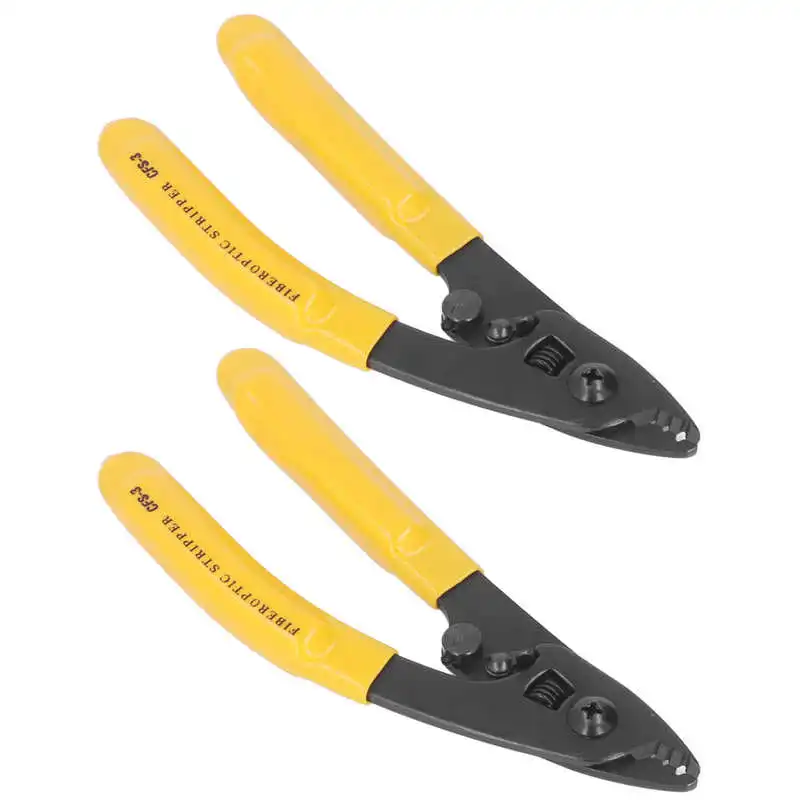 

Fiber Optic Stripper Coating Stripping Tool Safety Lock with Wrench for 0.9 ~ 3mm Pigtail Layer