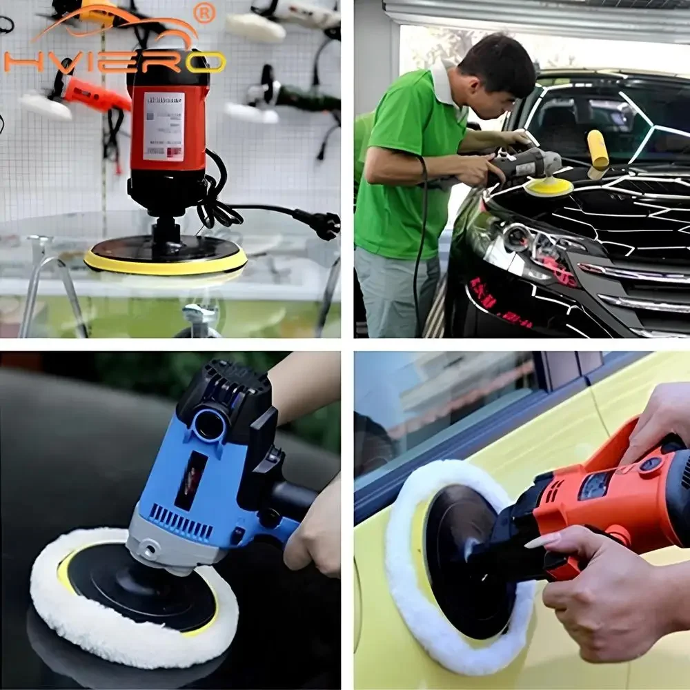 1PCS Universal Car Polish Pad Disc Imitated Wool Auto Body Waxing Polishing Soft er Polisher Vehicle Tools Accessories Paint