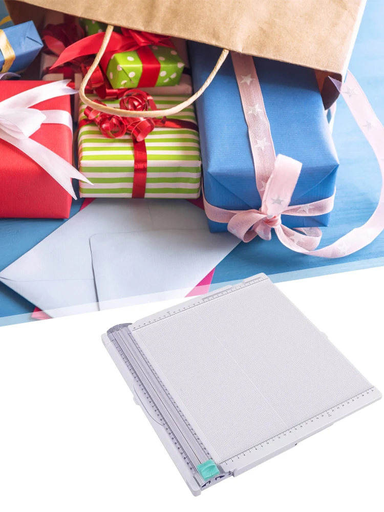 Description Picture 6 of itemPhoto Scrapbook Cutting Machine Anti Slip Base Paper Trimmer Space Saving Detachable Scoreboard DIY Invitation Letter Envelope