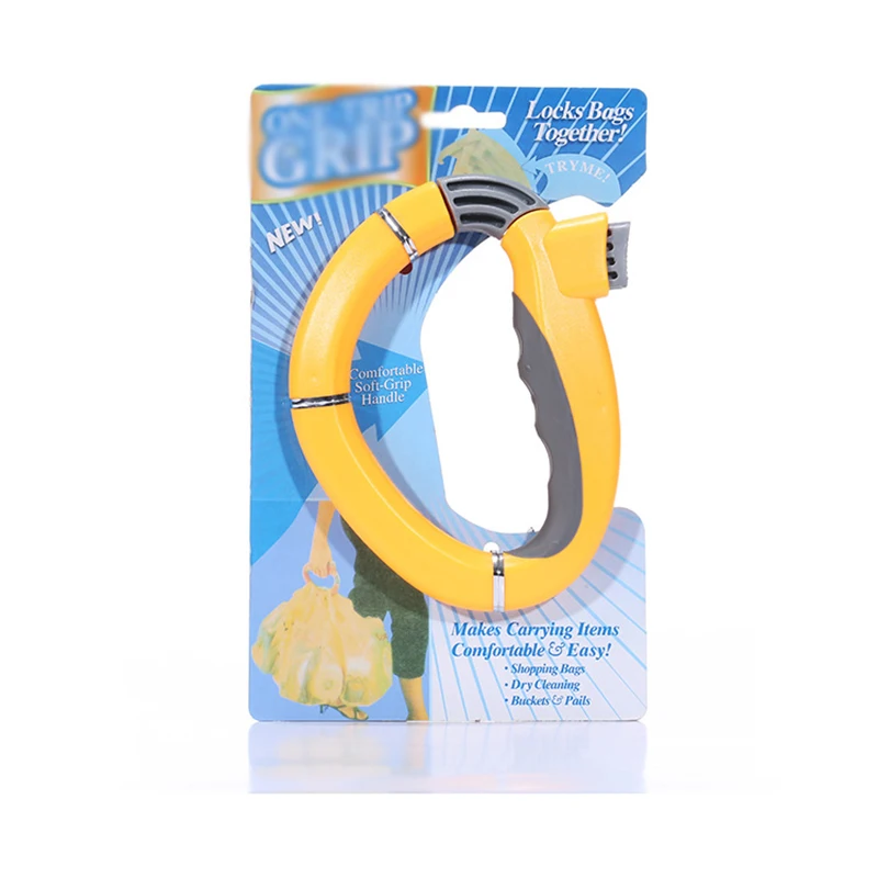 Grocery Bag Carrier Use as a Hands Free Grocery Bag Carrying Handle, Plastic Holder, Sports Gear Carrier