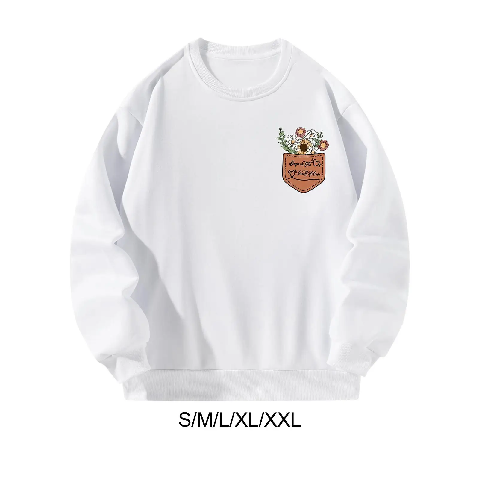 

Womens Sweatshirt Stylish Shirt Pullover for Street Commuting Daily Wear