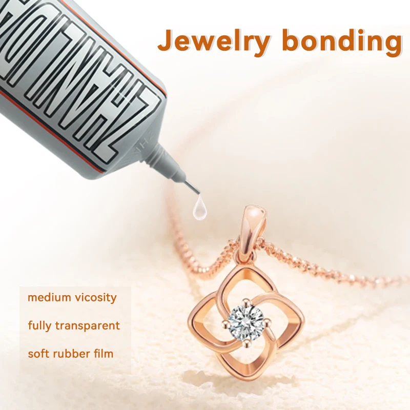 Jewelry Rhinestone Glue E6000 Clear Contact DIY Pen For Phone Case Handicrafts Repair Kawaii Plush Toys Ring Gemstone Clothes 2