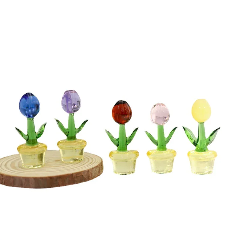 

Car Decoration Network Red Tulip Car Decoration Mini Cactus Car Interior Decoration Center Console Creative Decoration Girl