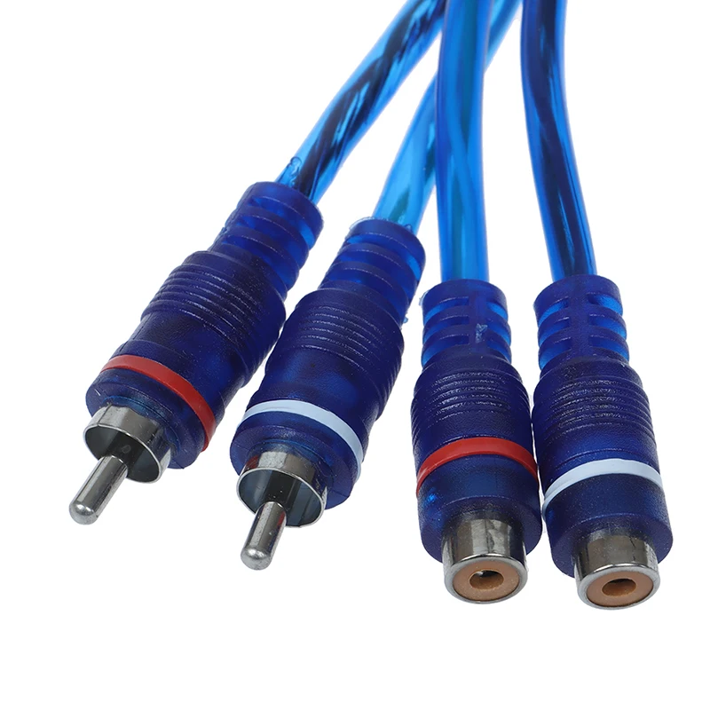Car MP3 Audio RCA Y Splitter Cable Adapter Cord Converter for Car AUX Amplifier car wire cable adapter audio cable electronic wire cable electrical wire cable audio signal cable audio speaker cable