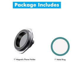Magnetic 360° Adjustable Phone Holder Mount for Car Vent, Dashboard, and Windshield (GRAY)