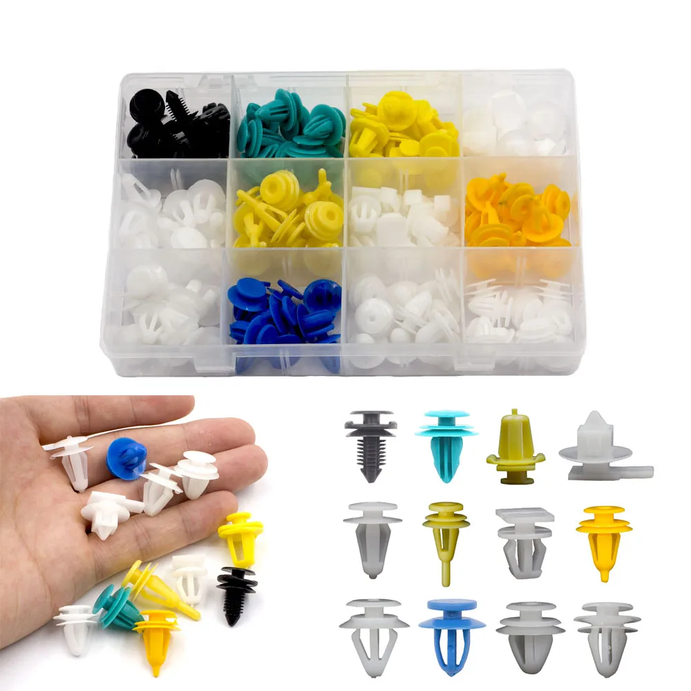 

Mixed Front Door Trim Body Moulding Repair Panel Clip Kit For Toyota