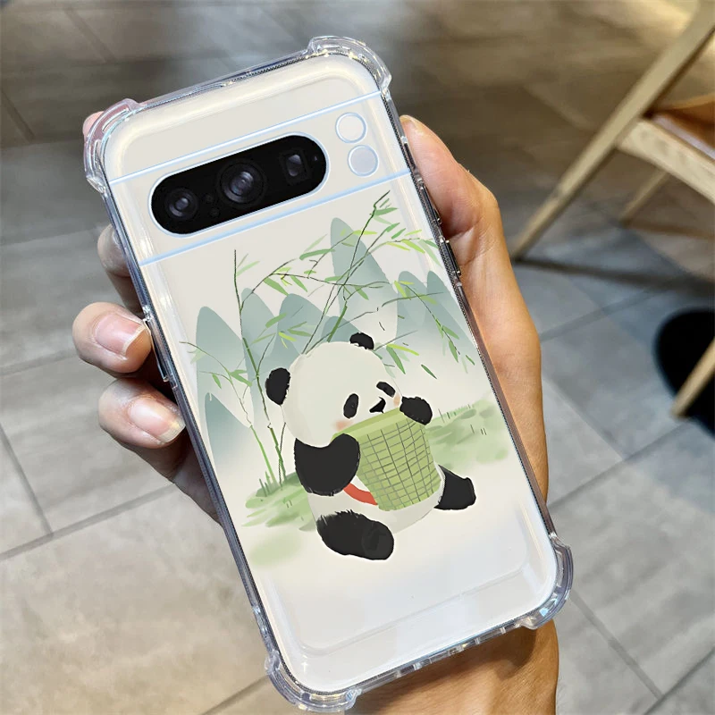 Panda Land Transparent Protective Case