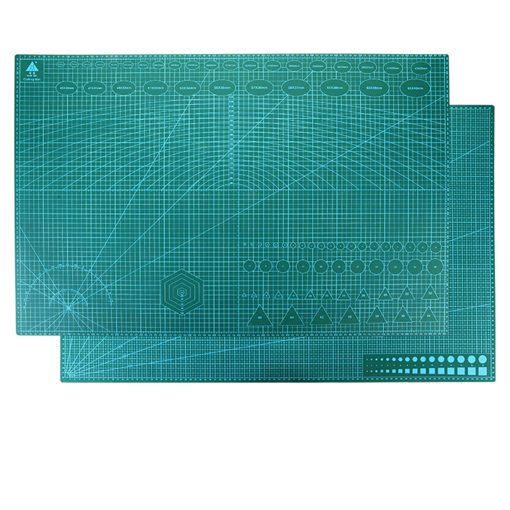 Self Healing Cutting Mat Gridded Cutting Board 90x60cm 3 Layer Cutting Pad Rotary Cutting Board for Fabric Arts Crafts