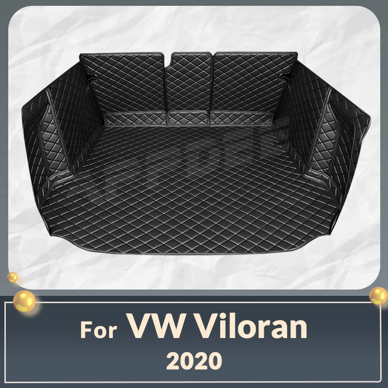 

Auto Full Coverage Trunk Mat For VOLKSWAGEN VW Viloran 2020 Car Boot Cover Pad Cargo Liner Interior Protector Accessories