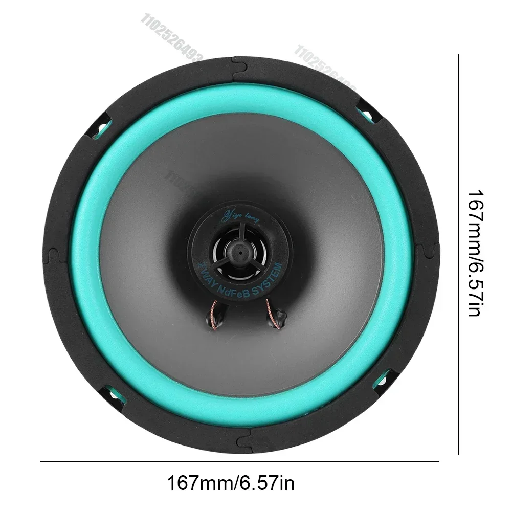 4/5/6.5 Inch Universal Car Coaxial Speakers HiFi Automotive Audio Full Range Frequency Subwoofer Enhanced Car Stereo Sound