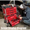 Milwaukee PACKOUT Stackable Drawer Tool Box 48-22-8442 48-22-8443 48-22-8444 48-22-8447 Heavy Storage Case Tool Accessories 6