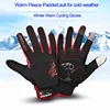 KINGSIR Winter Warm Bike Racing Gloves Full Finger Men MTB Cycling Gloves Suit for 8 Degrees Ciclismo M/L/XL/XXL 2
