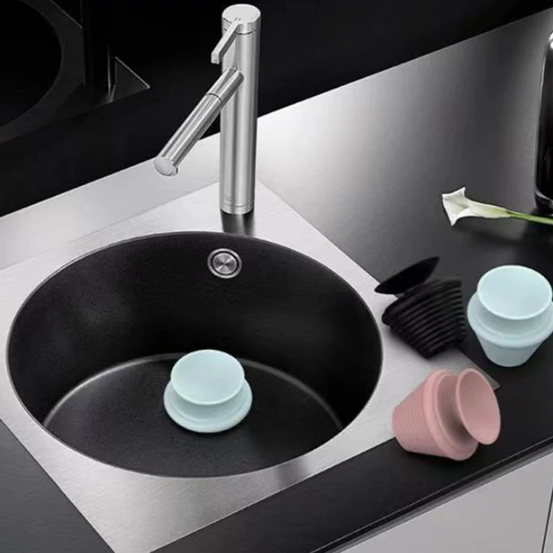 Silicone Bathtub Stopper Kitchen Bathroom Sink Drain Bath Plug Stopper For Bathroom Accessorie