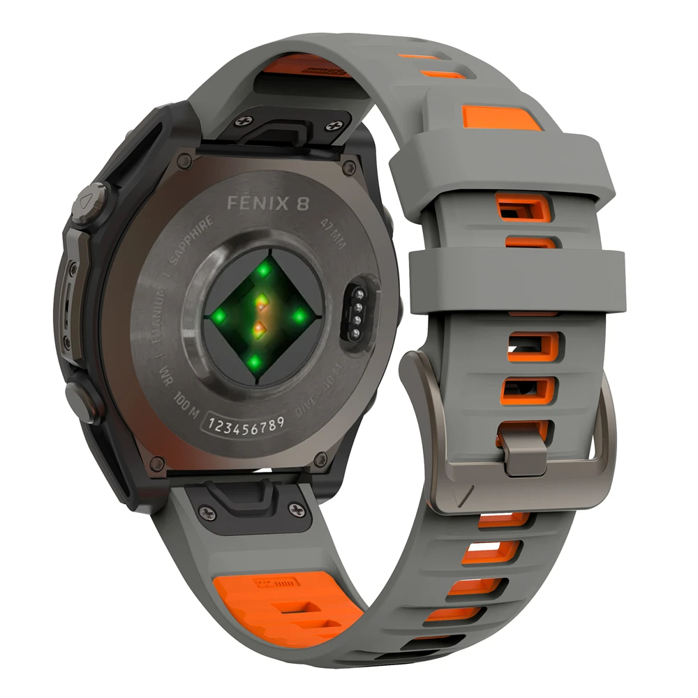 Enhanced Silicone Quick Release Strap - Durable and Versatile Sports Wristband