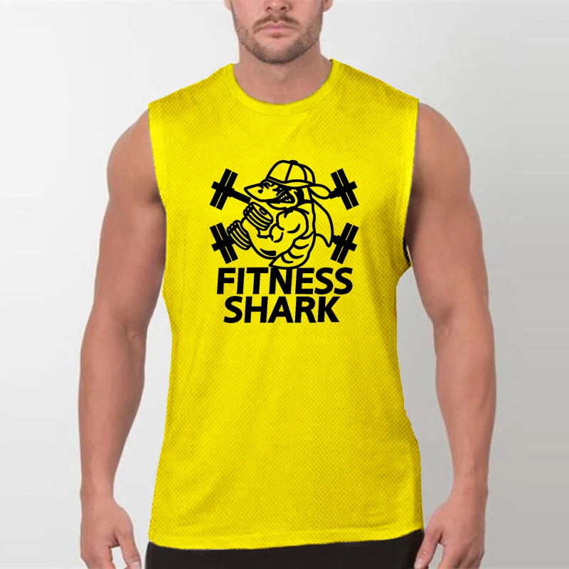 

New Arrival Summer Sports Quick-drying Fitness Singlets Running Printed Sleeveless Top