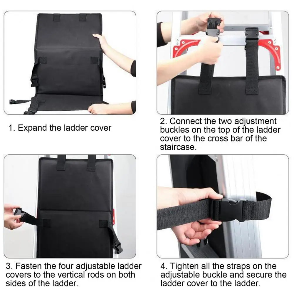 Bunk Bed Ladder Safety Cover Foldable Bunk Bed Ladder Lock Pad Prevent Kids Climbing Universal Bunk Bed Ladder Guard Protector B 2